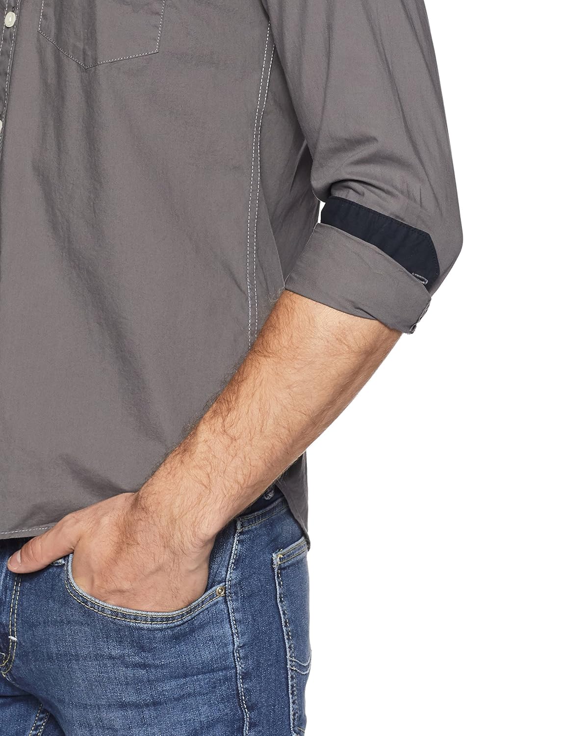 symbol amazon brand men's casual regular fit shirt