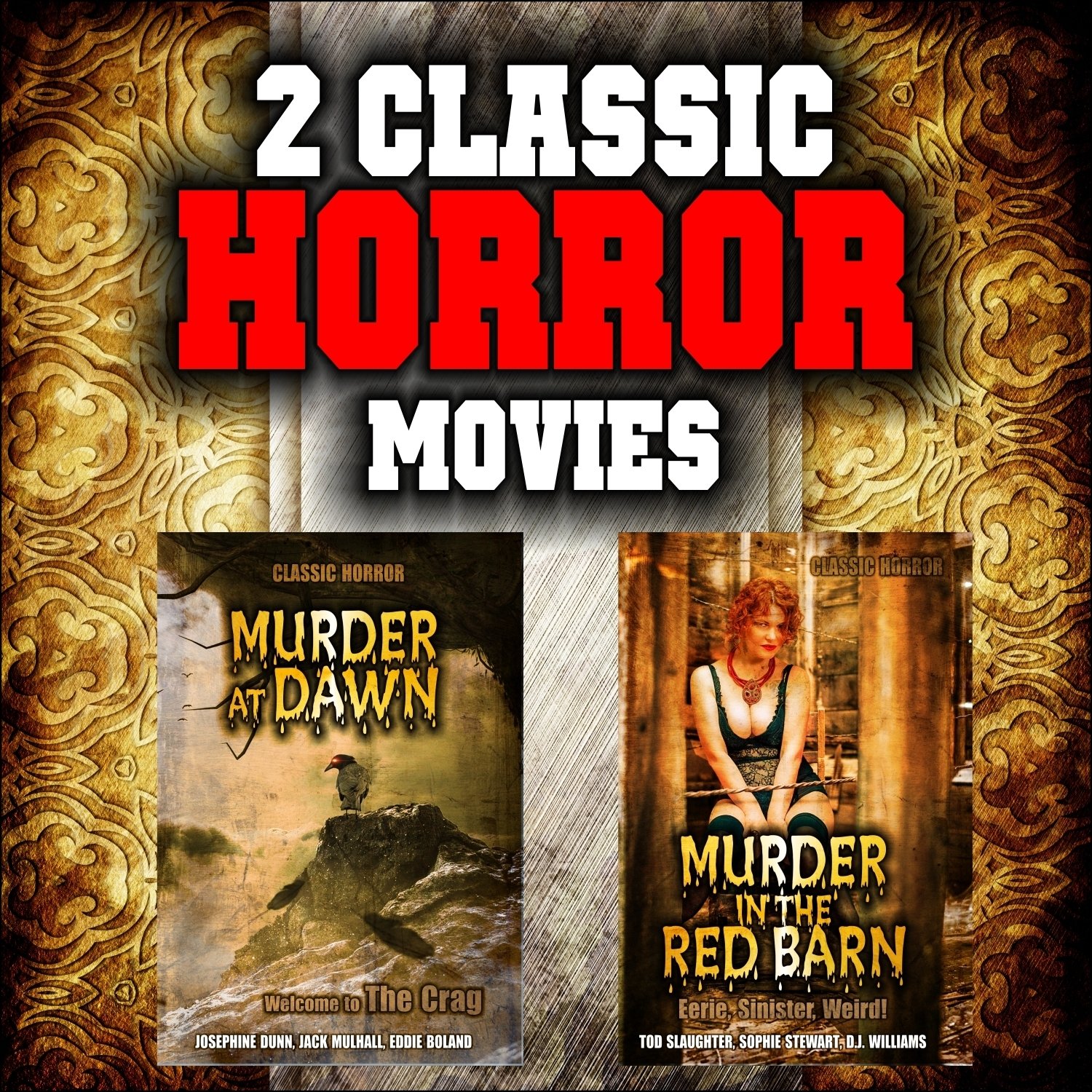 Amazon Com Murder At Dawn And Murder In The Red Barn Classic