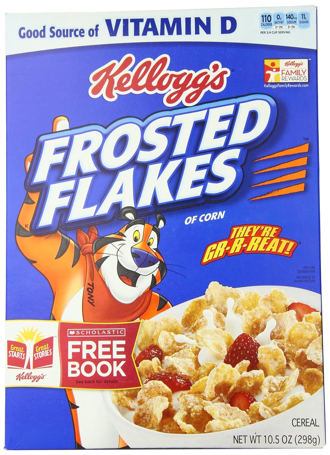 Frosted Flakes Label