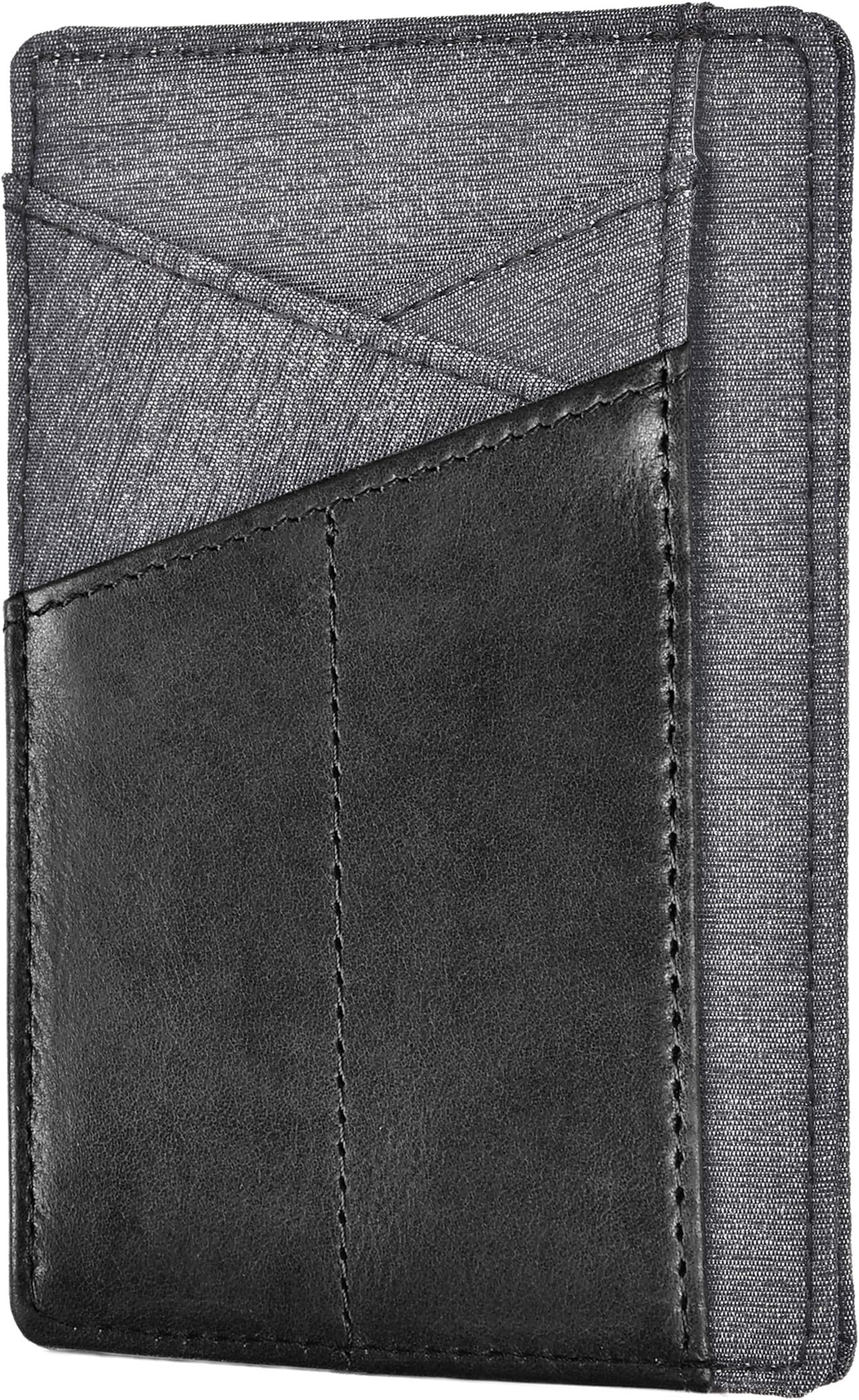 Slim Wallet Front Pocket Minimalist Genuine Leather RFID Blocking Card Holder
