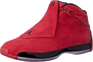 Amazon.com: Nike Air Jordan 18 Retro Negro/Metallic Silver-Sport Royal  AA2494-007 para hombre : Ropa, Zapatos y Joyería