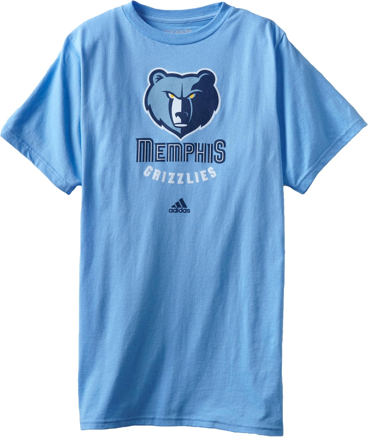 Amazon.com : NBA Memphis Grizzlies Primary Logo T-Shirt, Large, Light Blue : Sports Fan T Shirts 