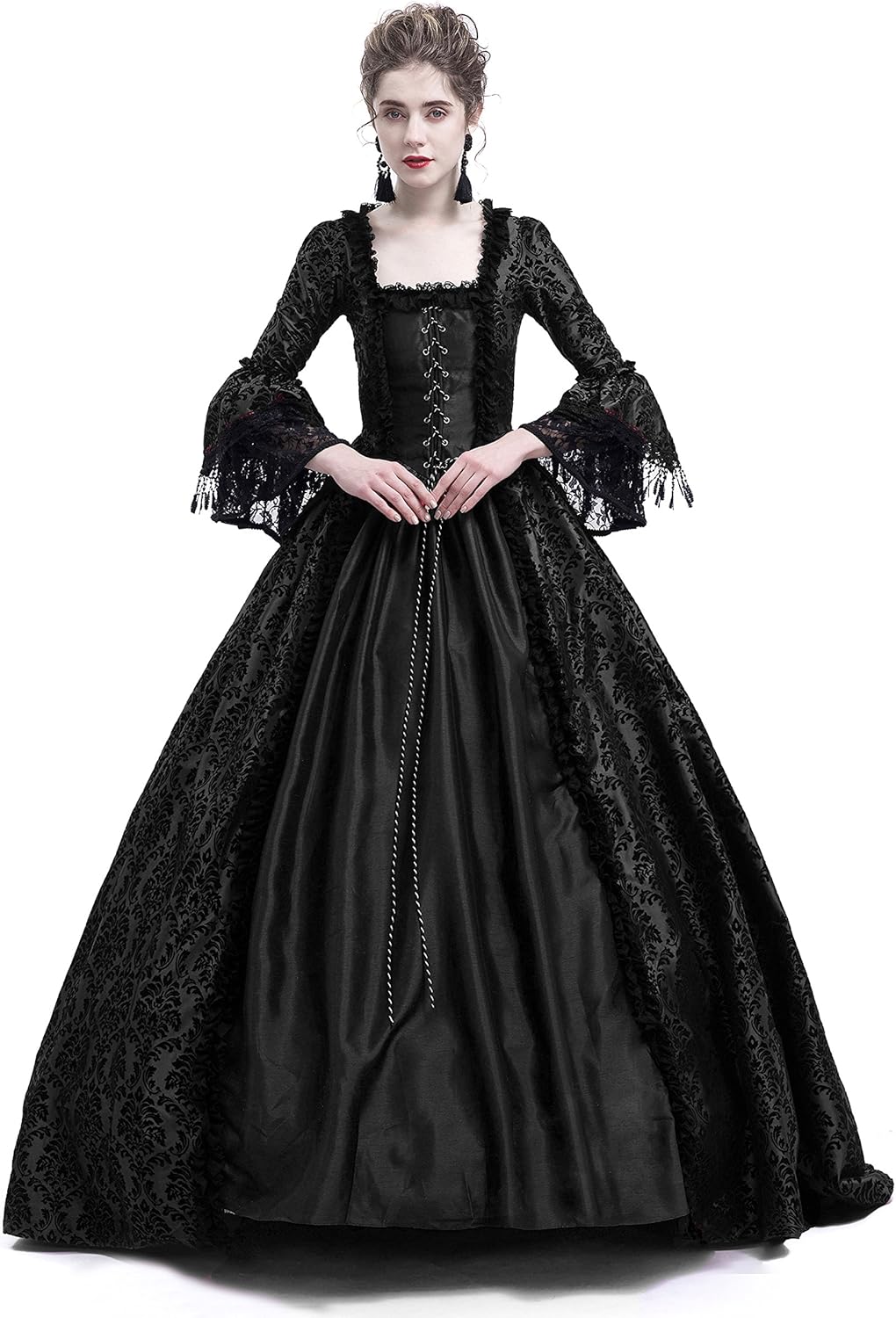 masquerade ball black dress