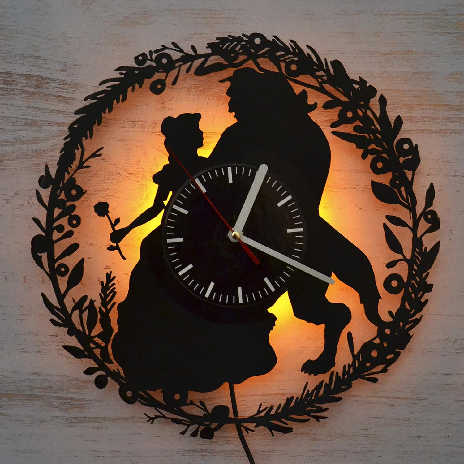 Amazon Com Art Finder Beauty And The Beast Movie Led Light