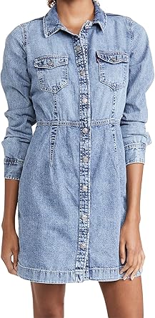 levi's aubrey sleeveless denim dress
