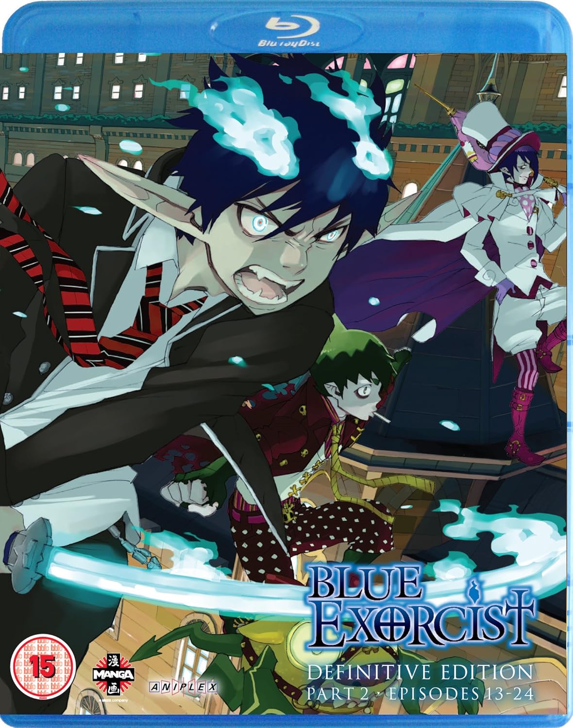 Amazon Com Blue Exorcist Definitive Edition Part 2 Episodes Blu Ray Nobuhiko Okamoto Johnny Yong Bosch Tobias Diakow Bryce Papenbrook Jun Fukuyama Hiroshi Kamiya Koji Yusa Sam Riegel Kana Hanazawa Kazuya Nakai Alex Von