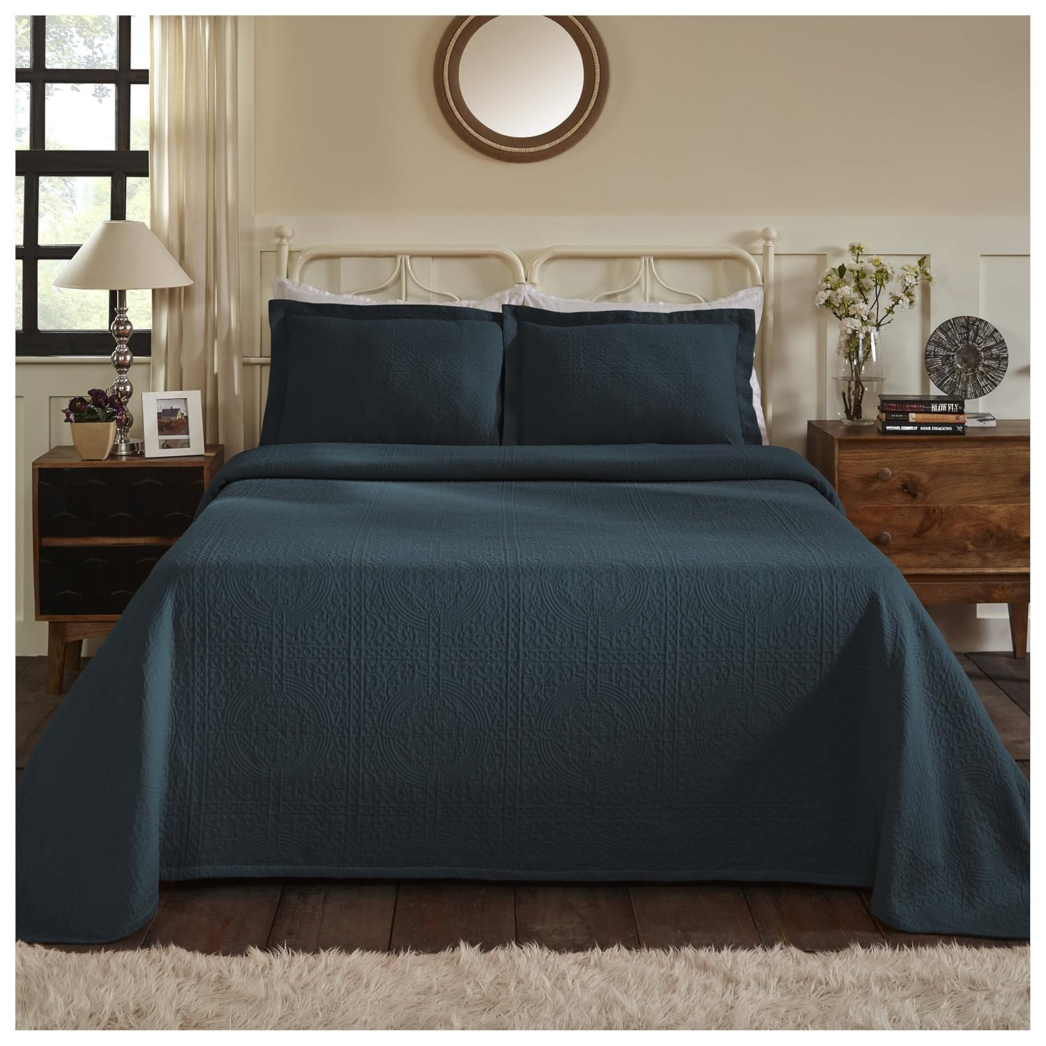 Best Chenille And Matelasse Bedding Oversize Cree Home