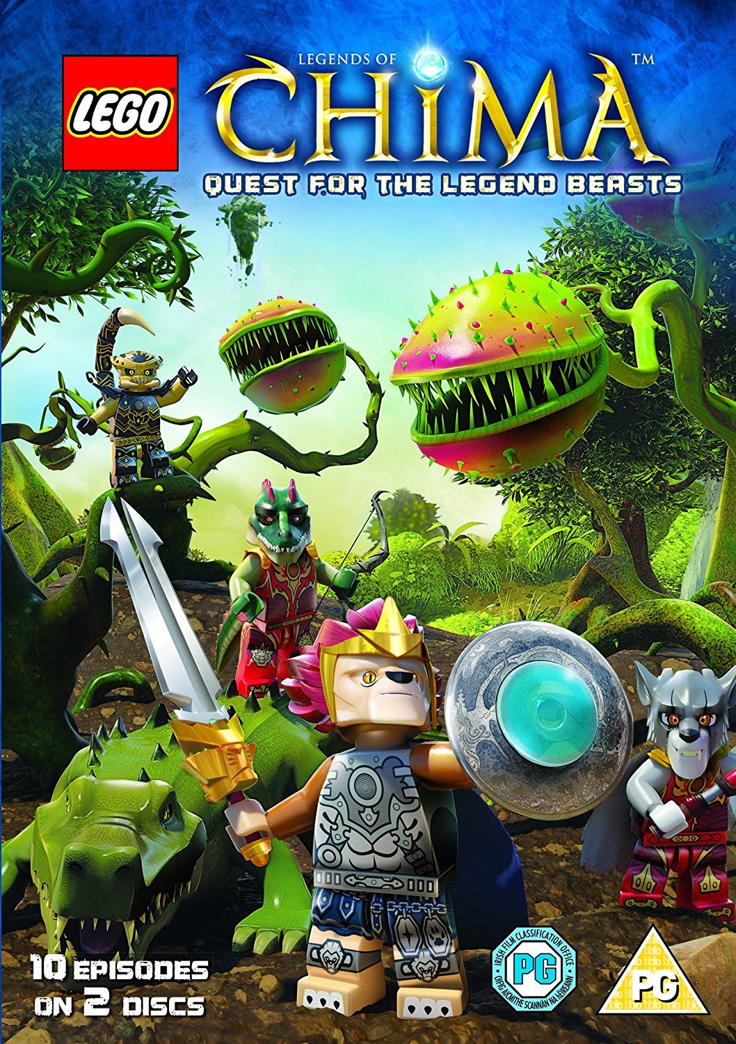 LEGO: Legends Of Chima: Season 2 Part 1 [Quest For The Legend Beasts] [DVD] [2014] [2016]