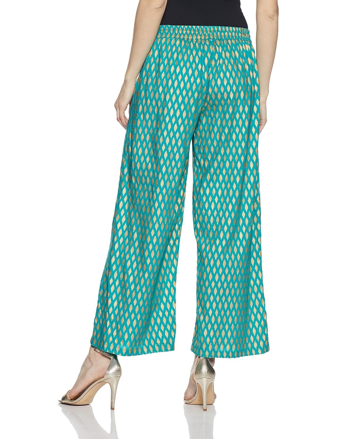 amazon brand- myx women's festive palazzo