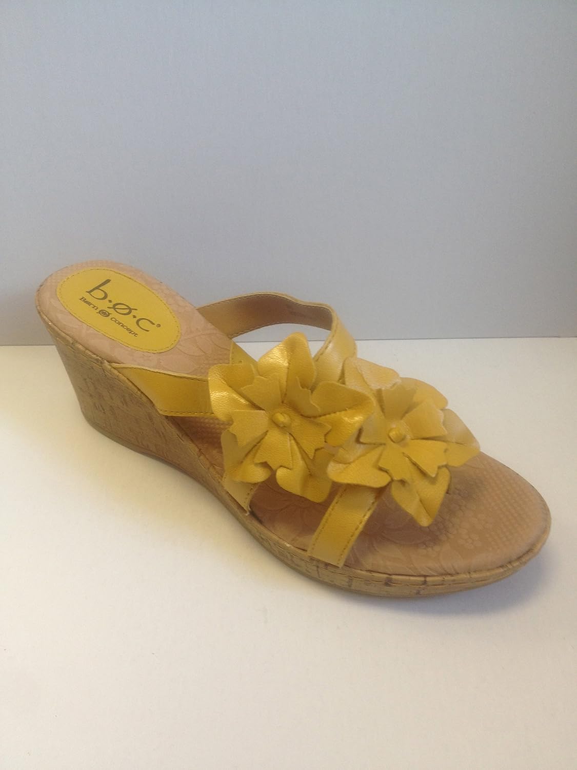 boc flip flops with flower