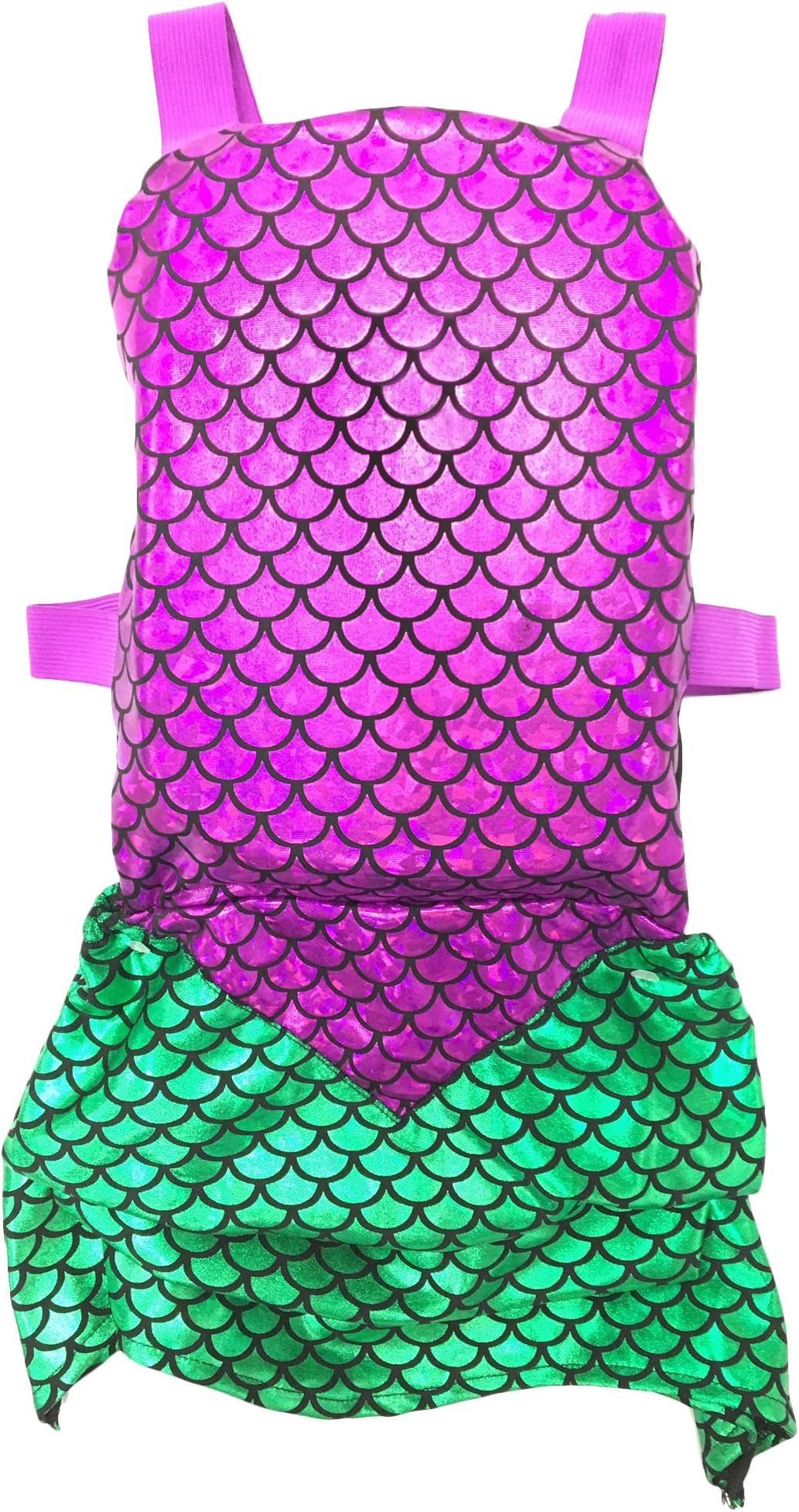Narly Noggins Trainer Mermaid Vest, Pink