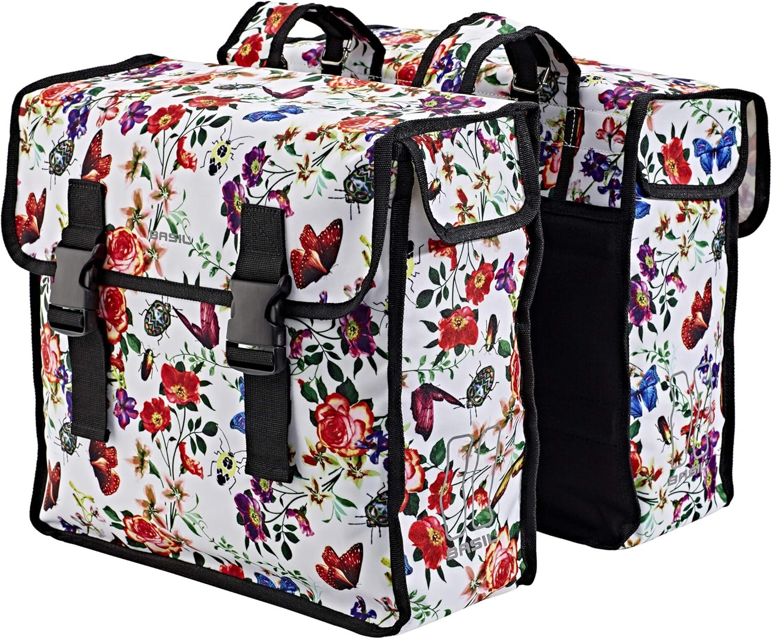 basil mara double pannier bag