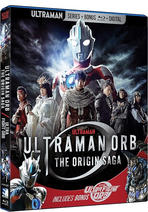 Amazon Com Ultraman Orb Origin Saga And Ultra Fight Orb Blu Ray Hideo Ishiguro Takaya Aoyagi Saki Fukuda Kazuya Konaka Hideki Oka Movies Tv