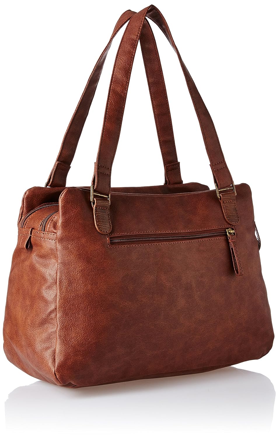 baggit women's satchel (rust)