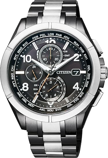 Amazon シチズン Citizen 腕時計 Attesa アテッサ エコ ドライブ電波時計 30周年記念限定モデル At8165 51e メンズ メンズ腕時計 腕時計 通販