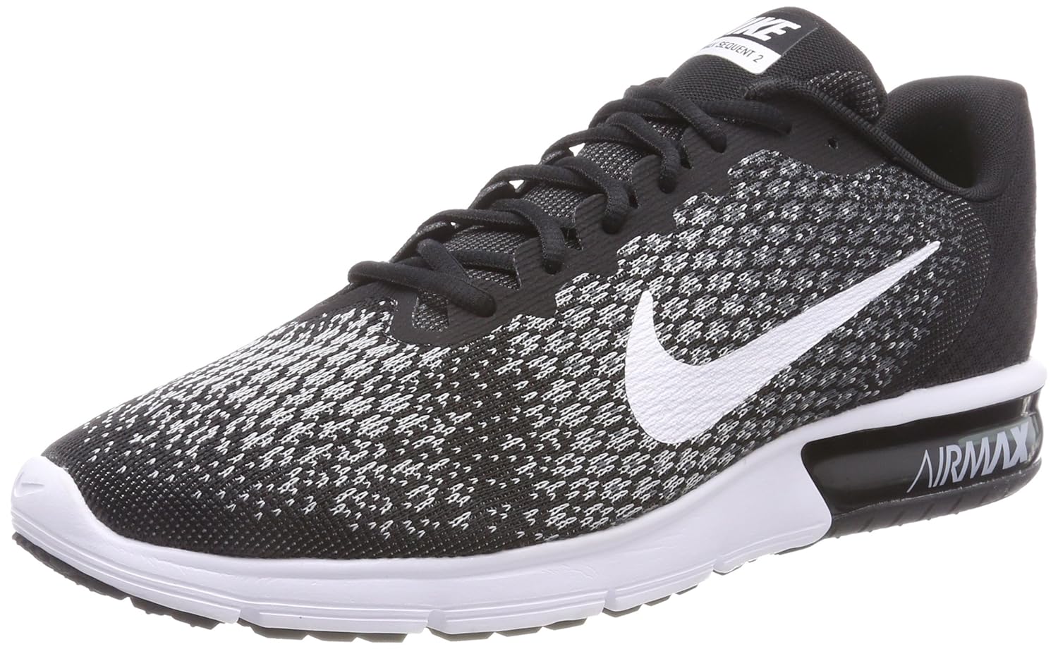 nike air max sequent 2 men's black