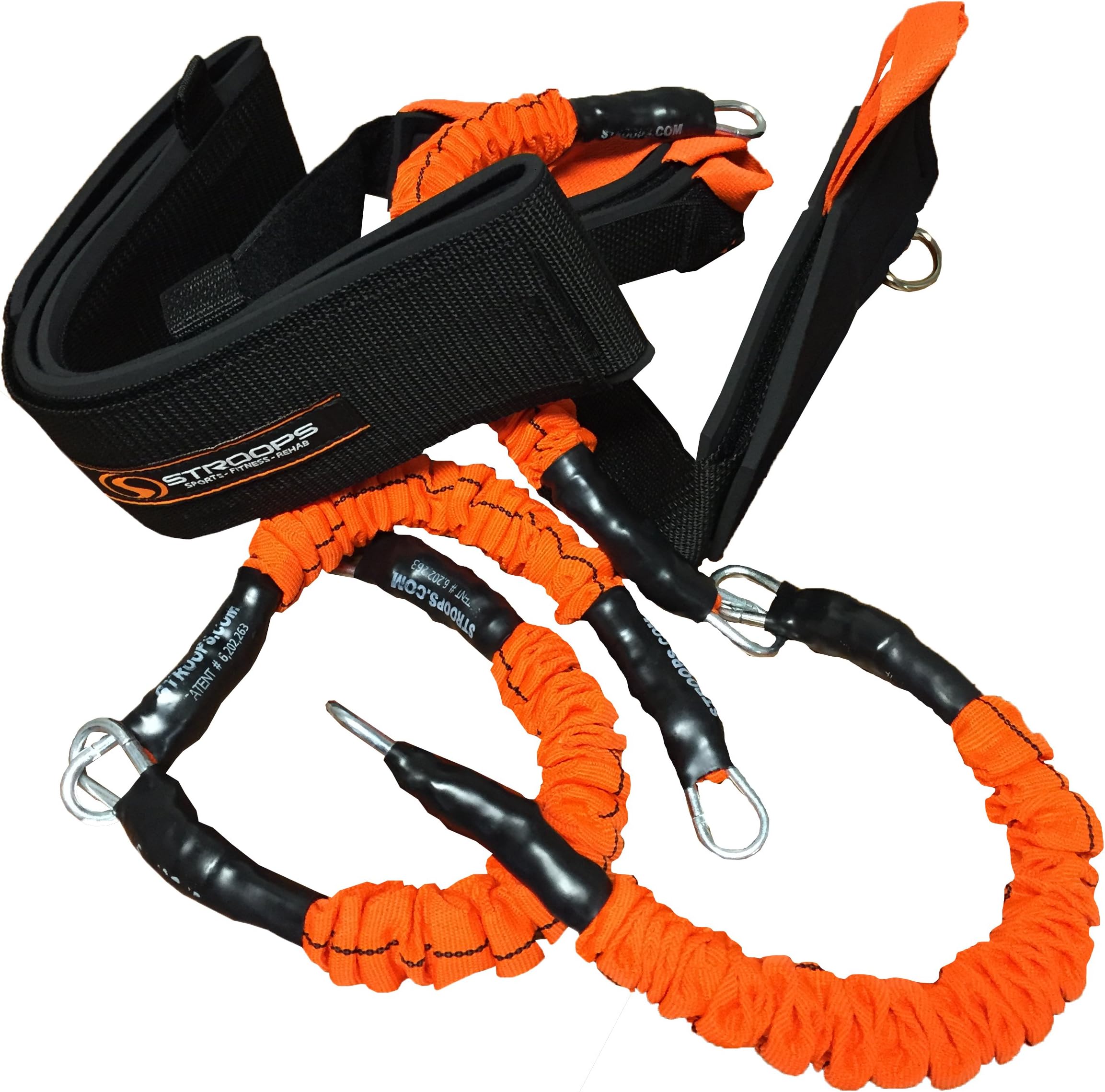 Stroops Python Striker Large Belt Orange Medium