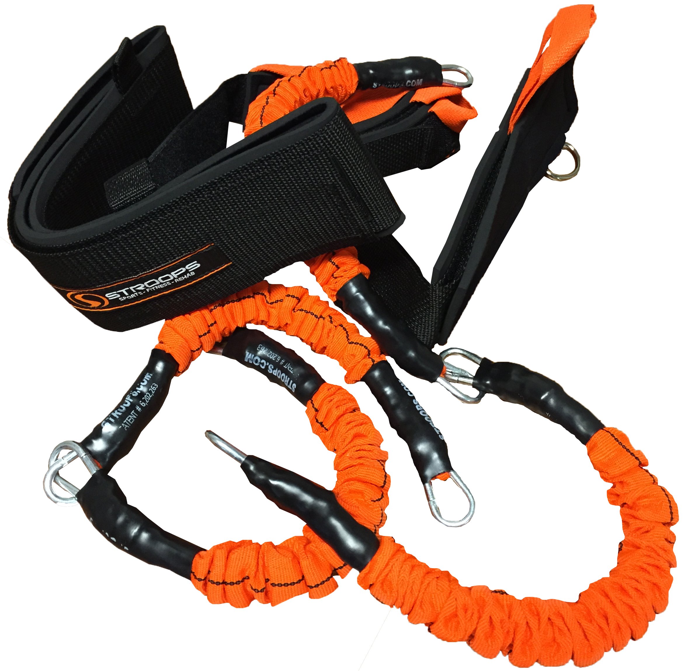 Stroops Python Striker Large Belt Orange Medium