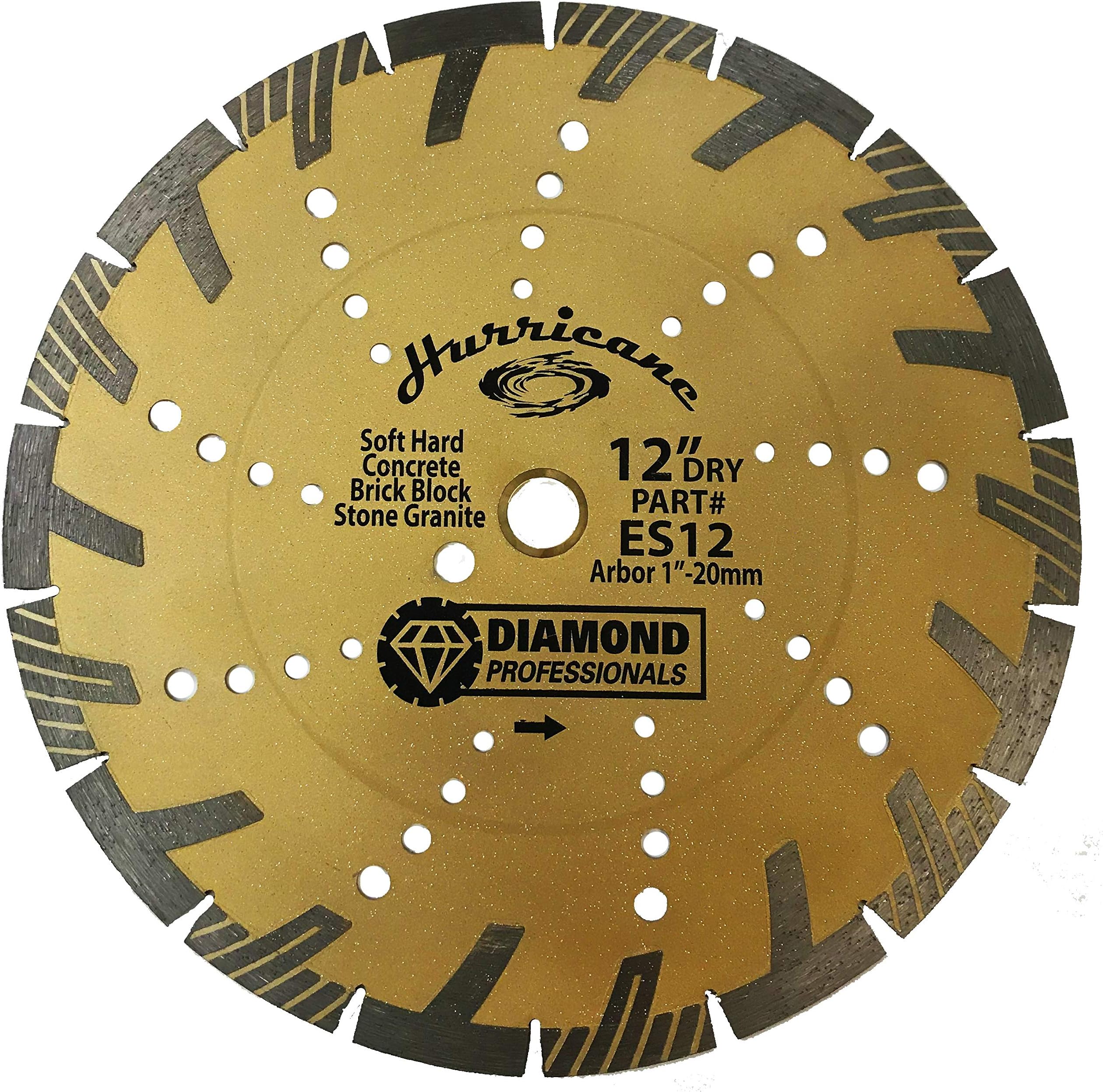 14" ELITE SERIES SEGMENTED DIAMOND SAW BLADE (HURRICANE) ES14