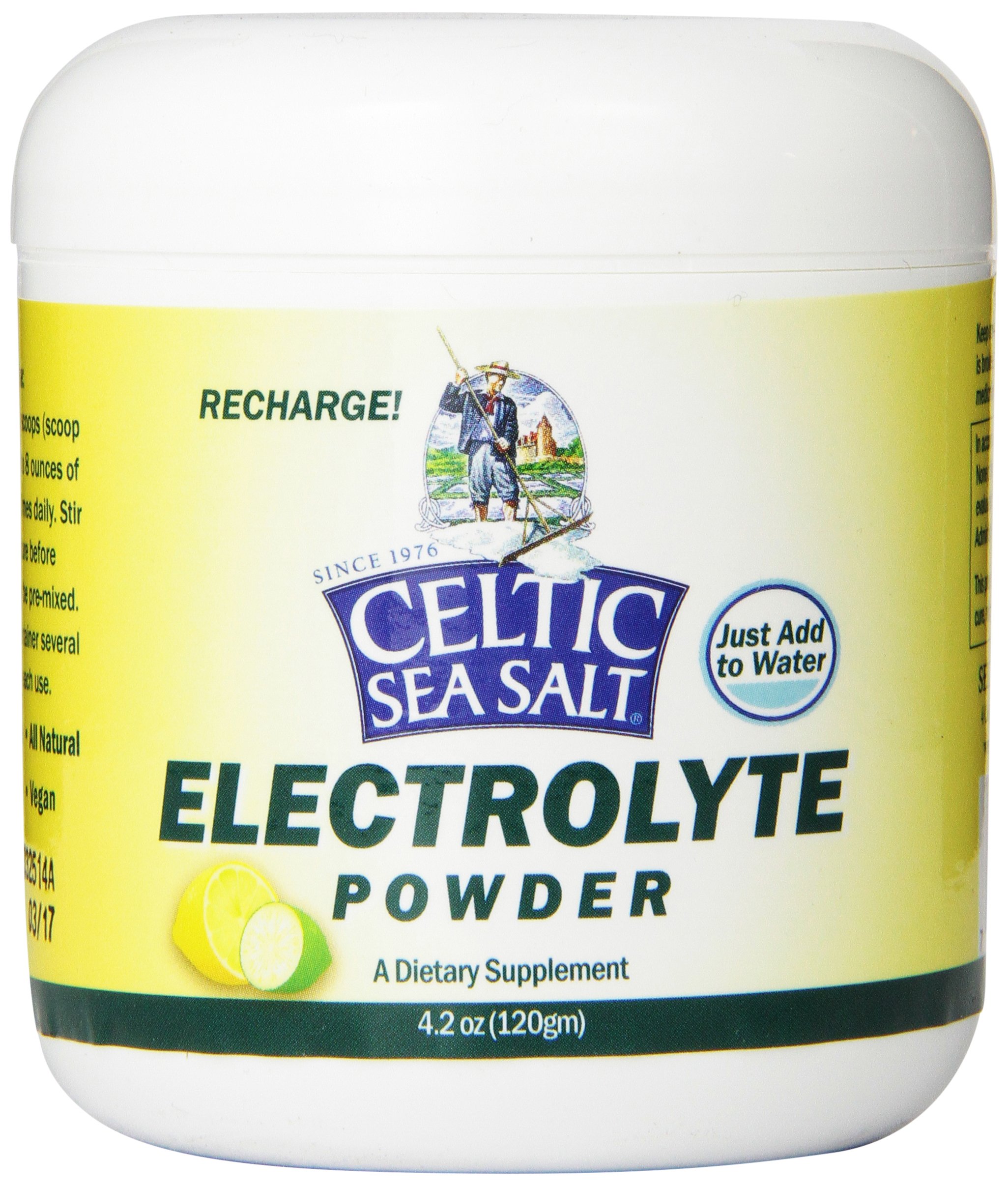 Celtic Sea Salt Electrolyte Powder Drink Mix, 4.2 Ounce Buy Online in