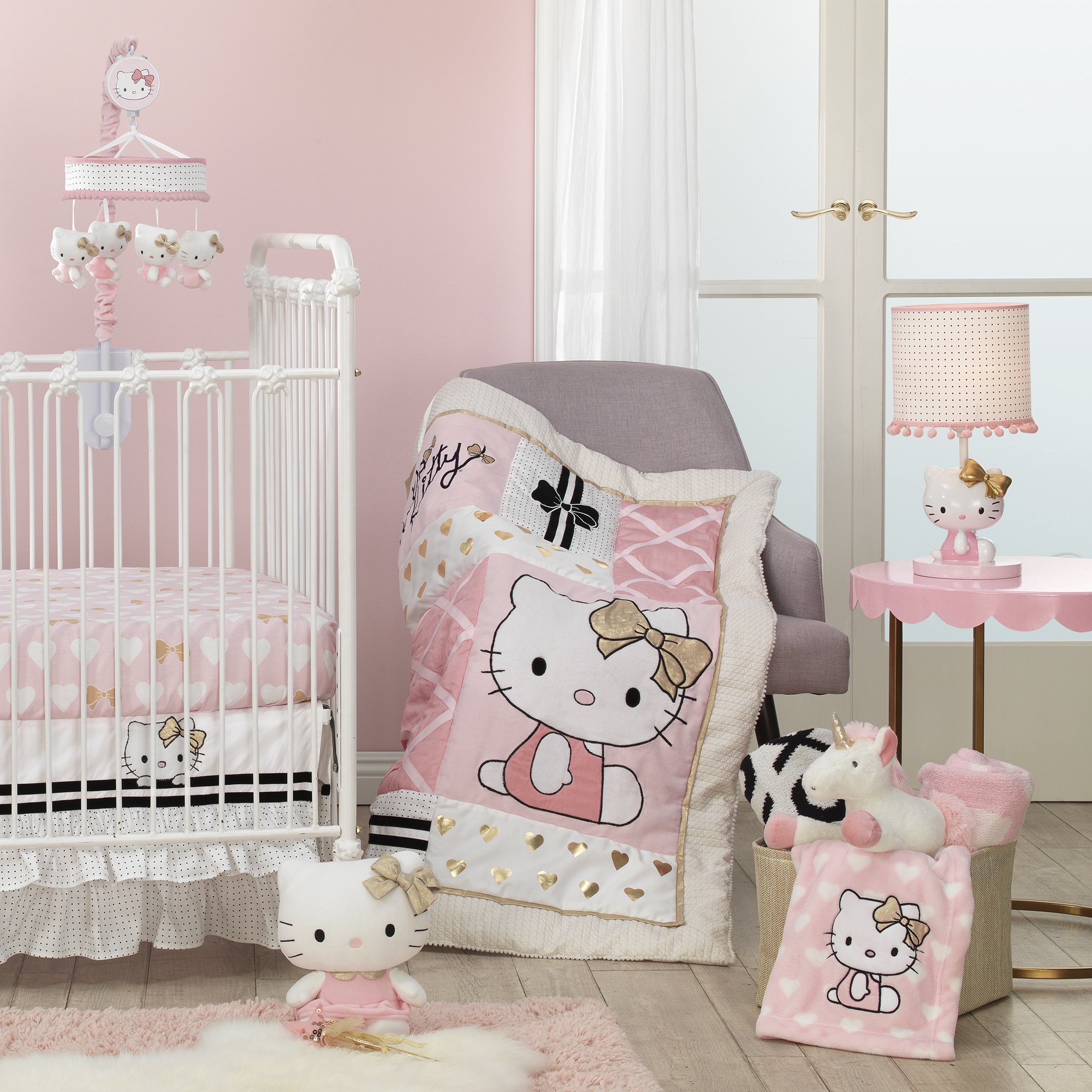 101 dalmatians 5 piece crib set