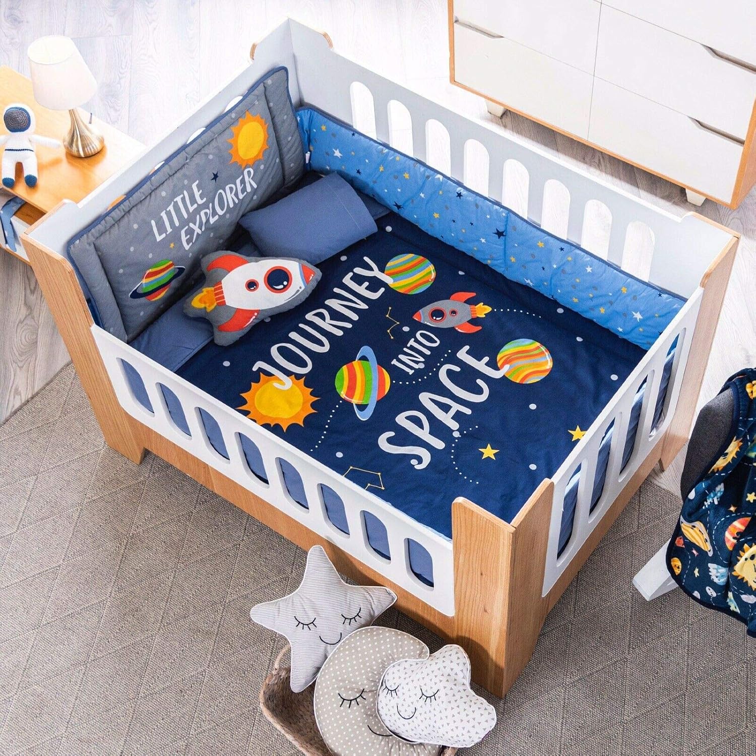space crib set