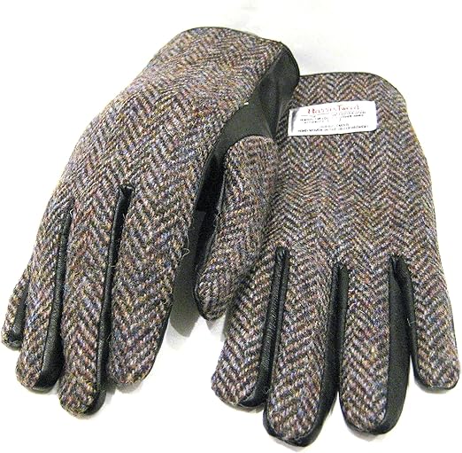 harris tweed gloves mens