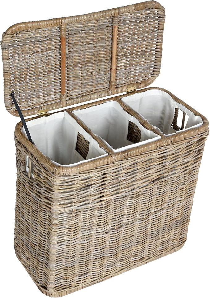Washing basket with sections Clearance