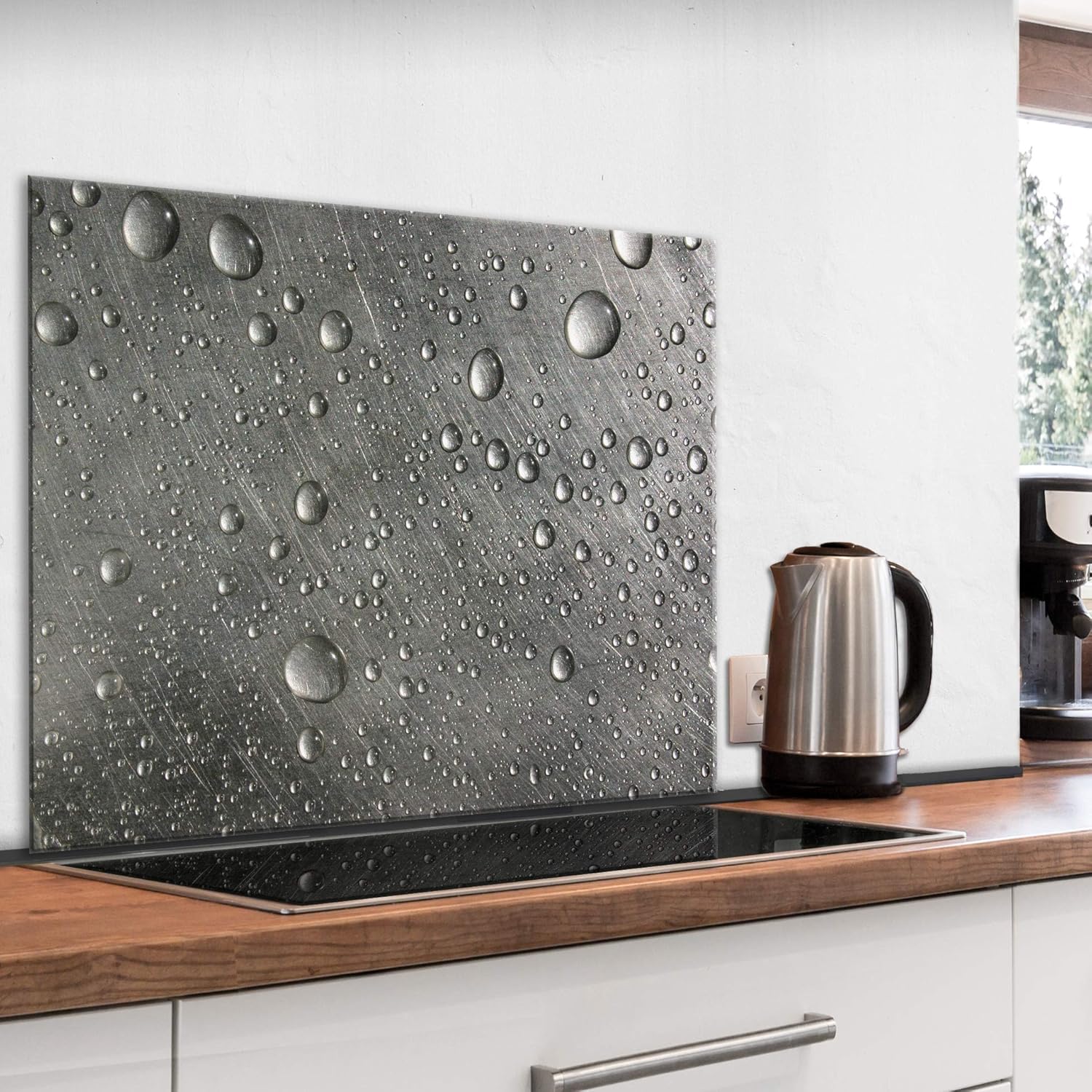 artgeist Tempered Glass Backsplash for Kitchen Splashback