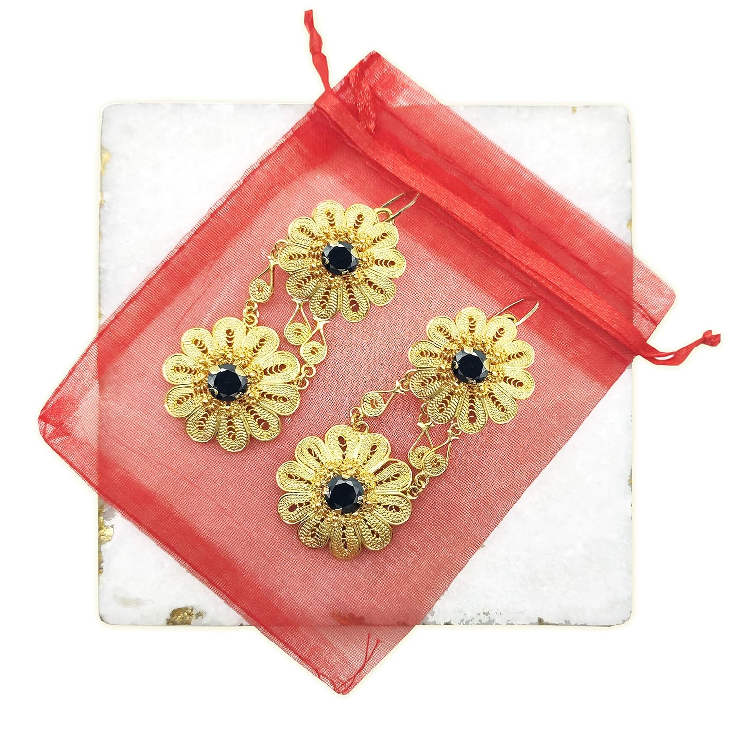 *DOBLE MARGARITA* Aretes Oaxaca. Regalo & Souvenir Mexicano. Ideal