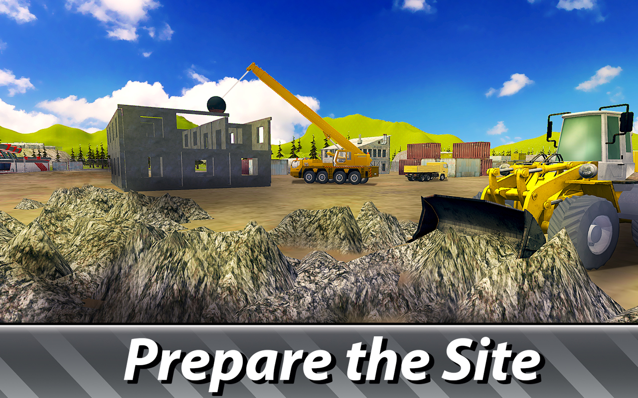 Construction Trucks Driving Simulator