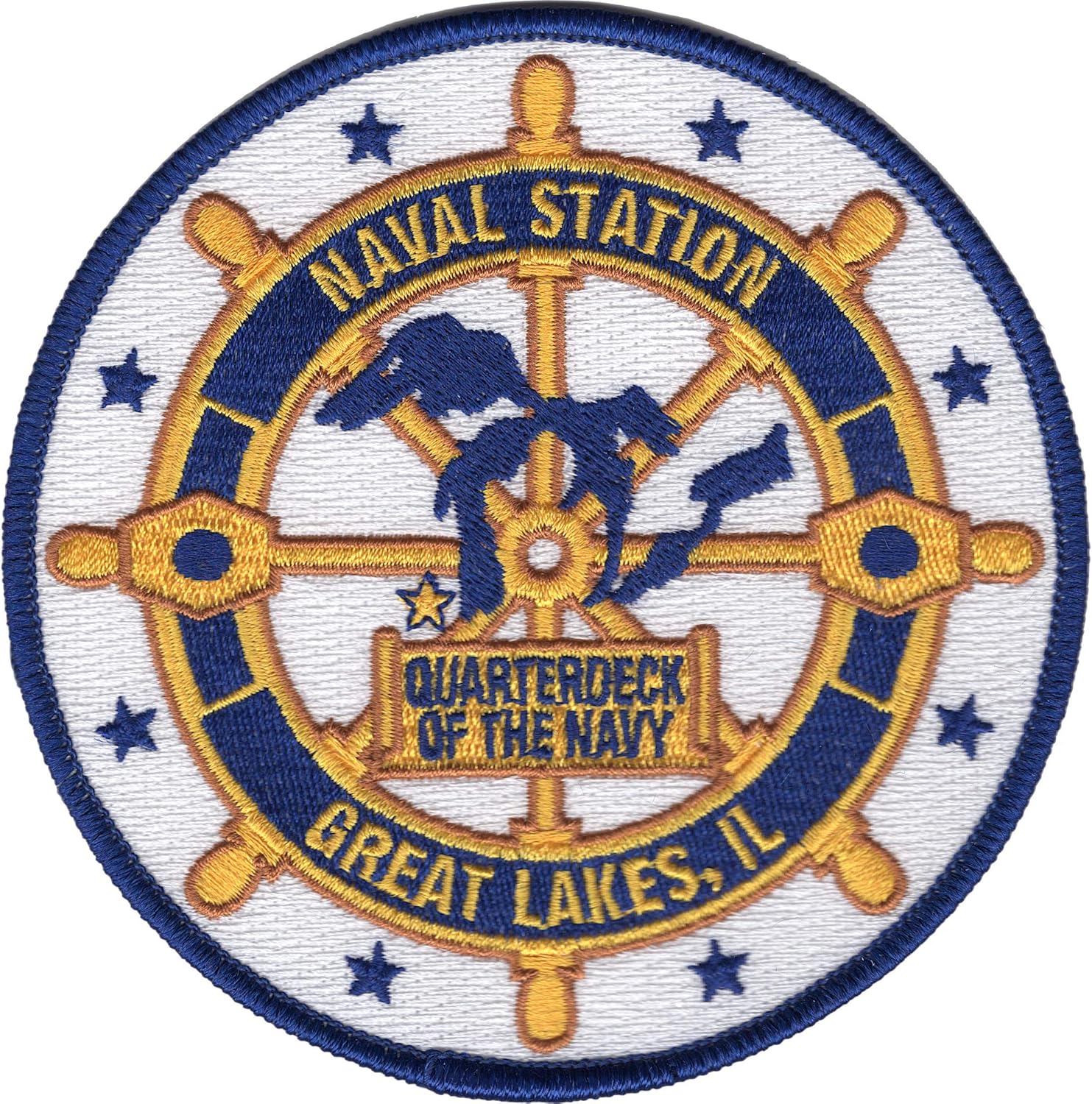 Naval Station Great Lakes Illinois Patch Clothing