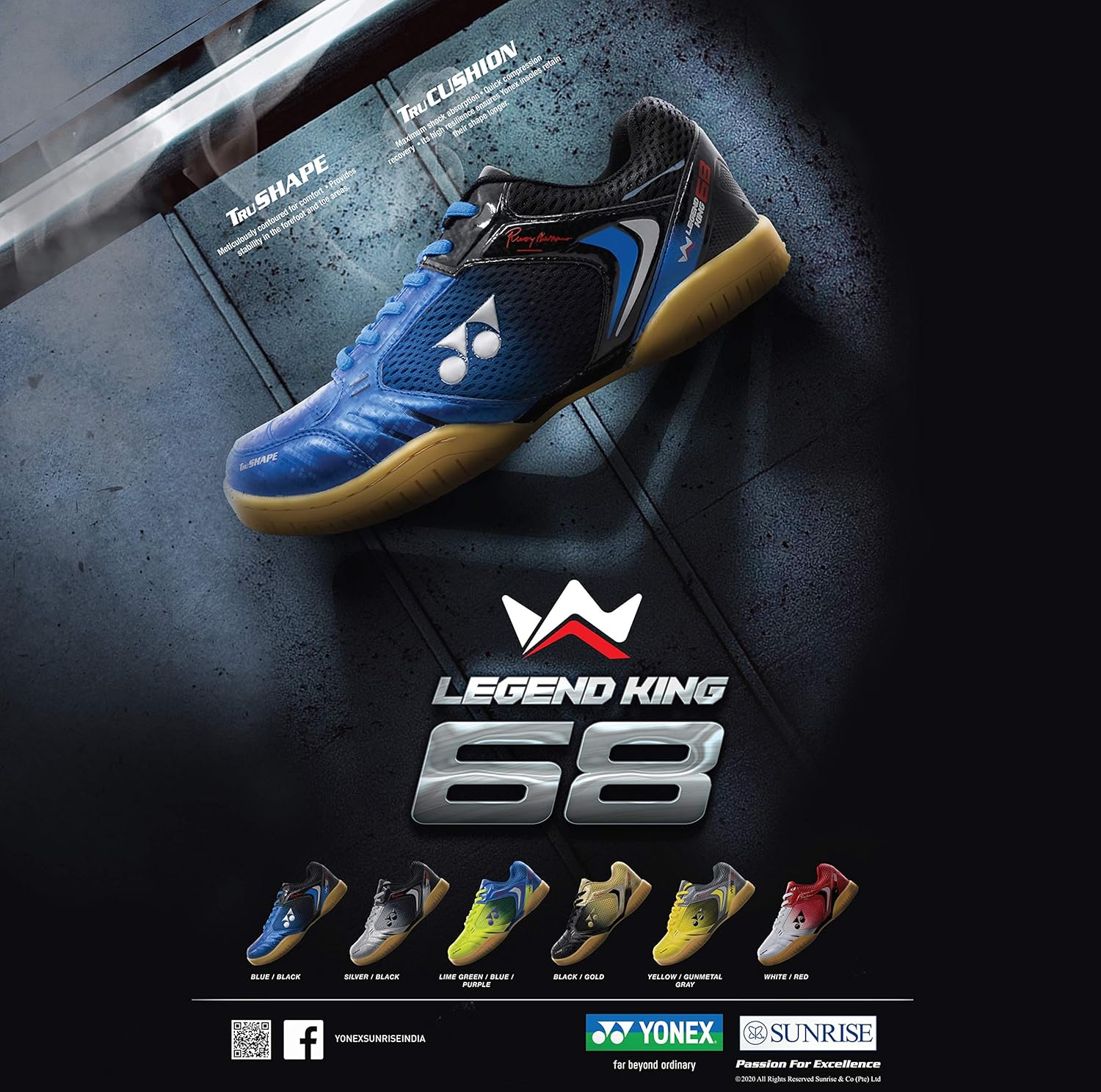 yonex legend king 68