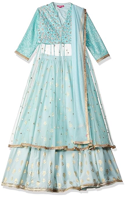 Girls' Regular Fit Salwar Suit Set