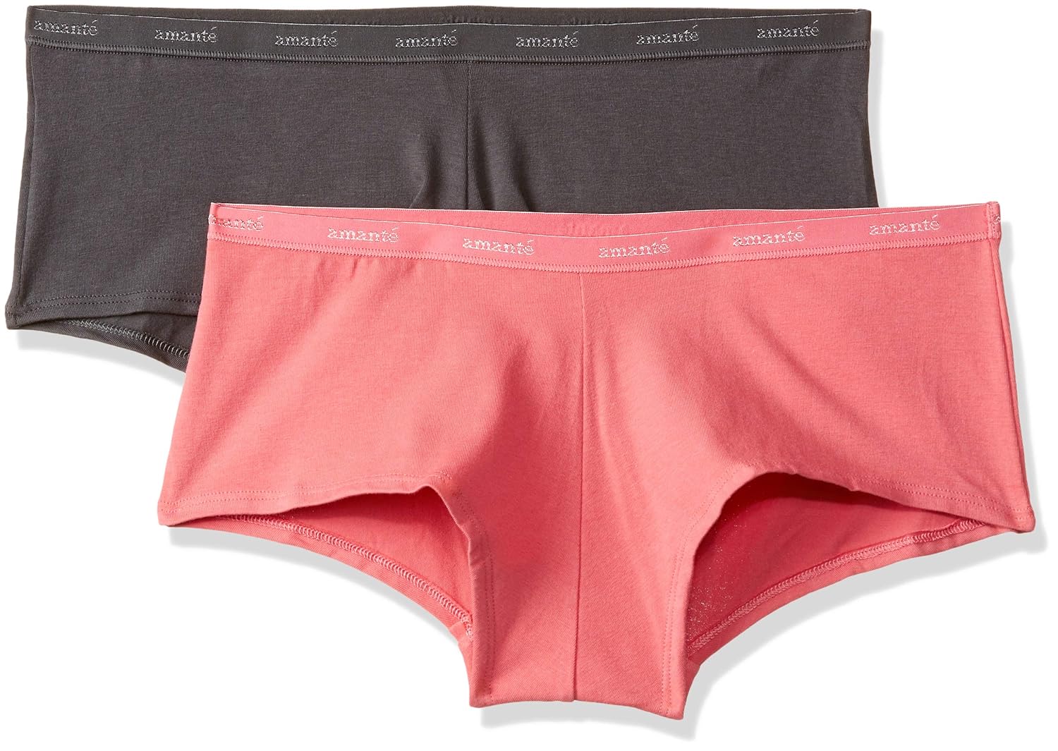 Buy Amante Solid Low Rise Cotton Boyshorts Panty Pack (Pack of 2) at Amazon.in