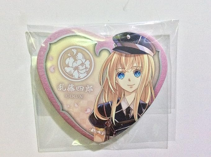 Amazon 刀剣乱舞 Online とうらぶ ハート 缶バッジコレクション 第4弾 乱藤四郎 アニメ 萌えグッズ 通販