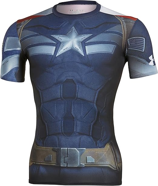 magliette under armour uomo blu