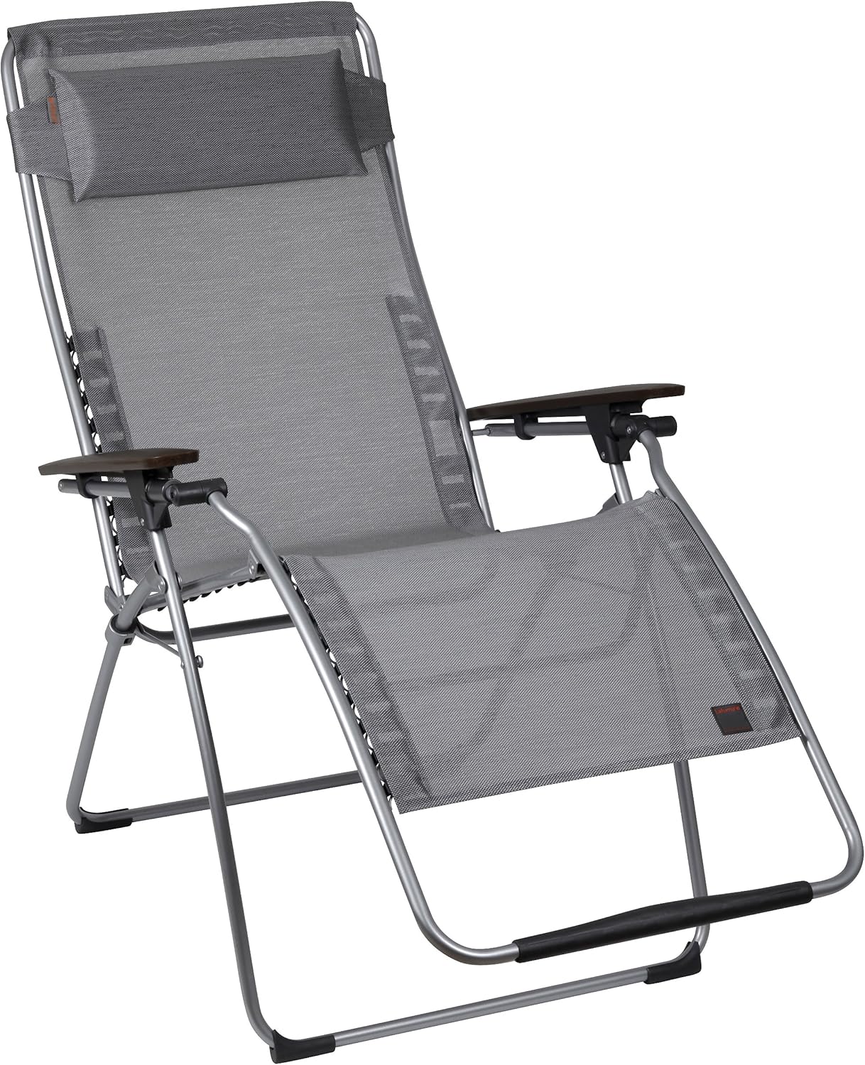 Amazon Com Lafuma Futura Clipper Xl Folding Chair Ac Composite Arm Carbon Grey Frame Camping Chairs Sports Outdoors