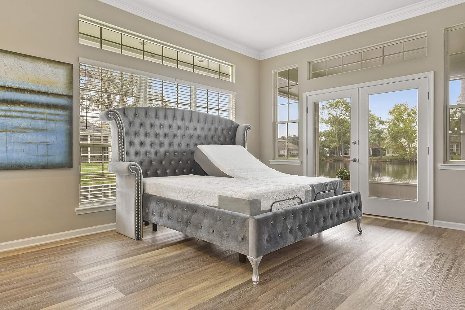 Best black upholstered headboard pillow queen