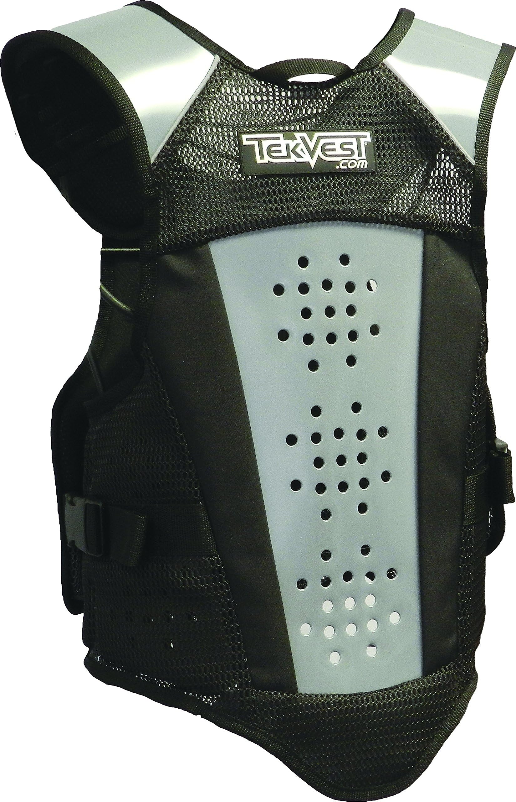 Tekvest Crossover Mens Protective Vest Black MD
