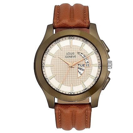 Louis Geneve isport Series Analog Watch for Men (WBROWN-147)