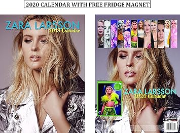 Amazon Com Zara Larsson A3 Calendar 2020 Fridge Magnet Office Products