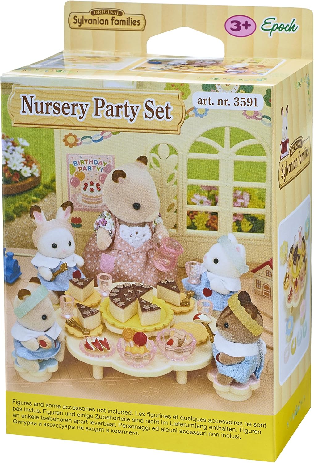 sylvanian families nursery figures