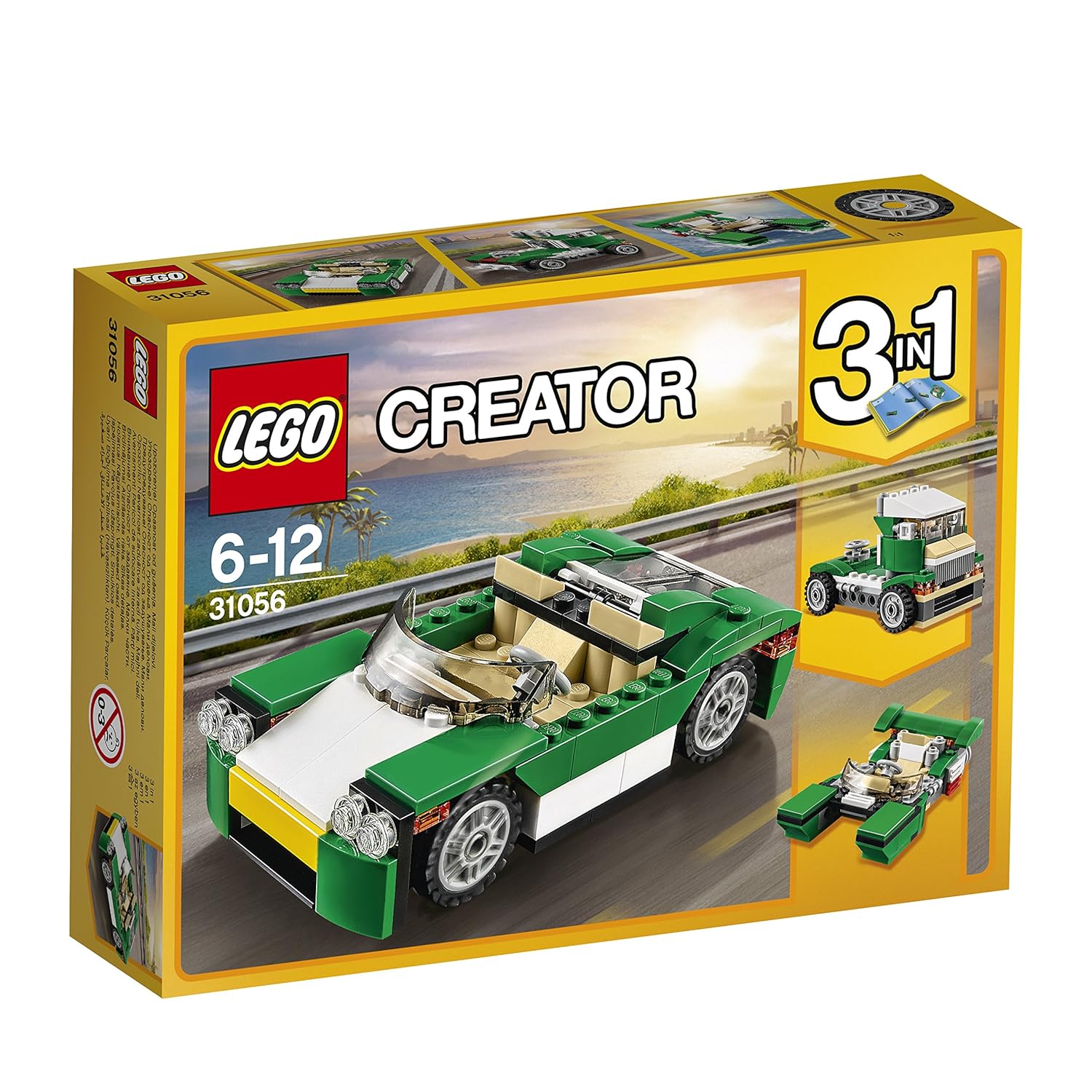LEGO Creator Descapotable juego de construcción color verde