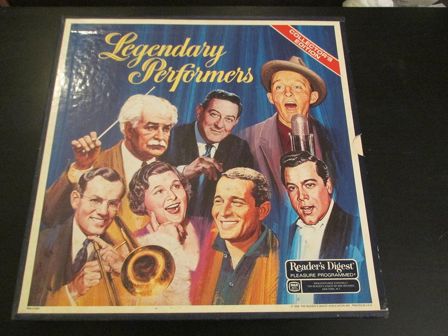  Reader's Digest Legendary Performers 7 LP Box Set Music