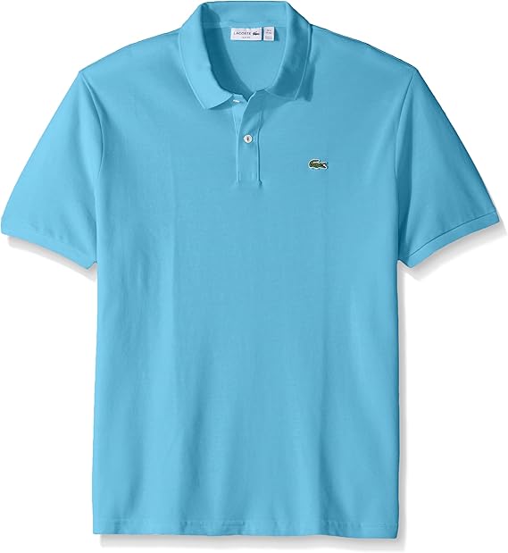 lacoste men's classic pique slim fit short sleeve polo shirt