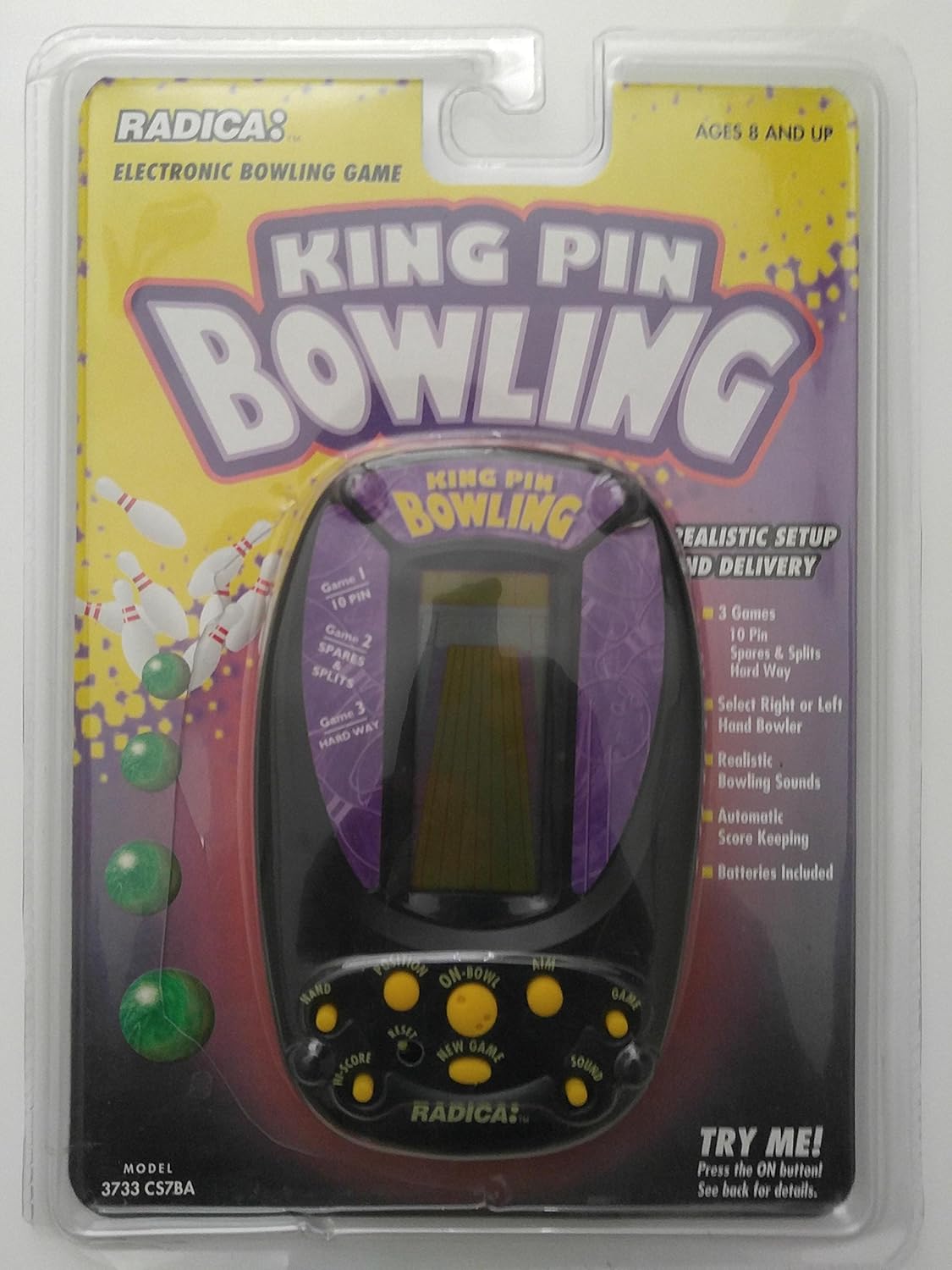 electronic bowling game