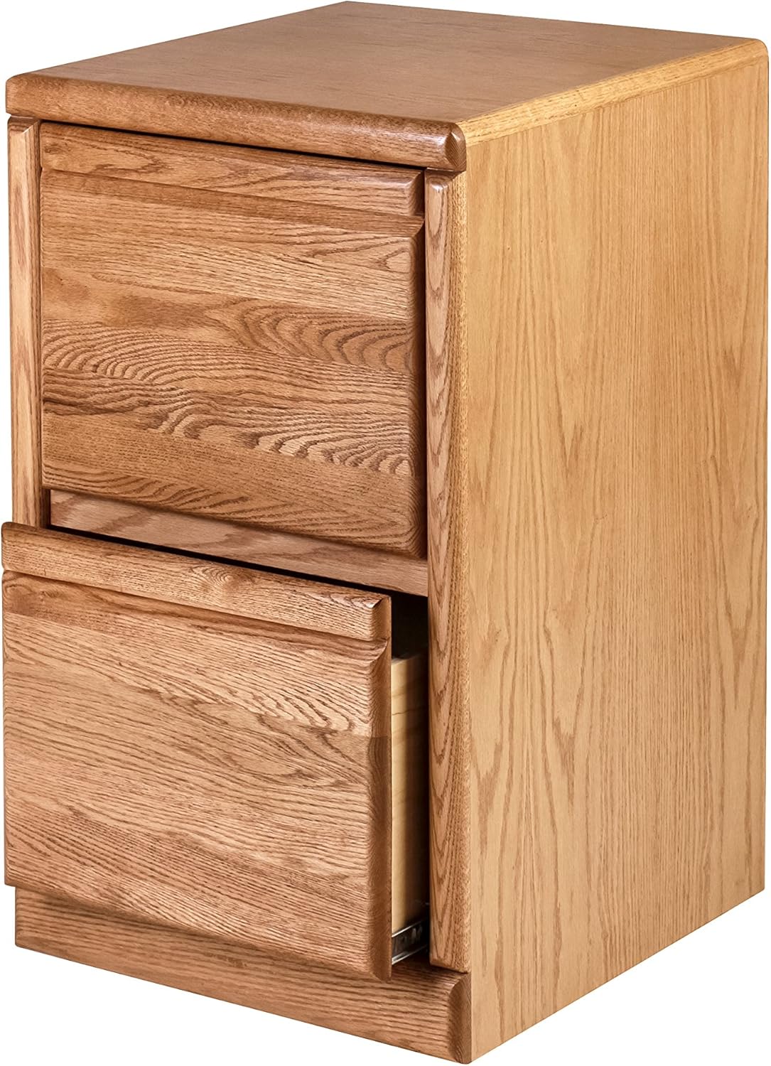 Amazon Com Forest Designs Bullnose Oak Two Drawer File Cabinet