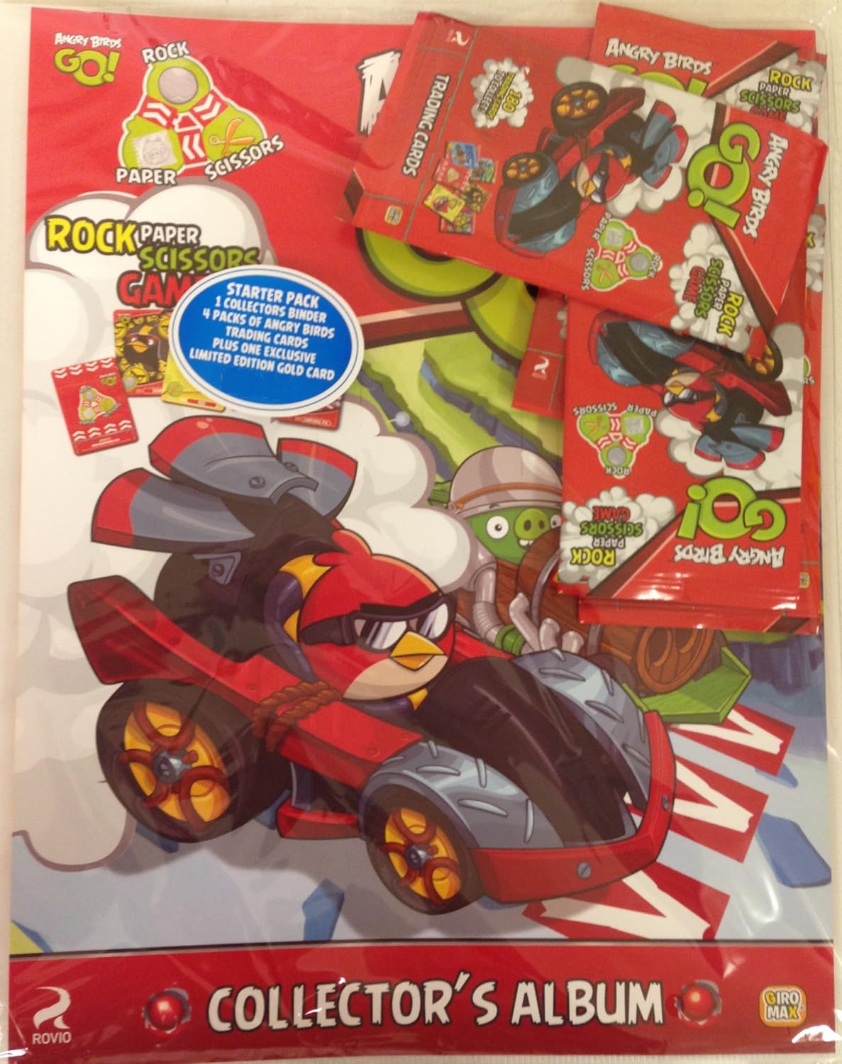 Angry Birds GO! Trading Card Game Starter Pack Binder (Includes 1