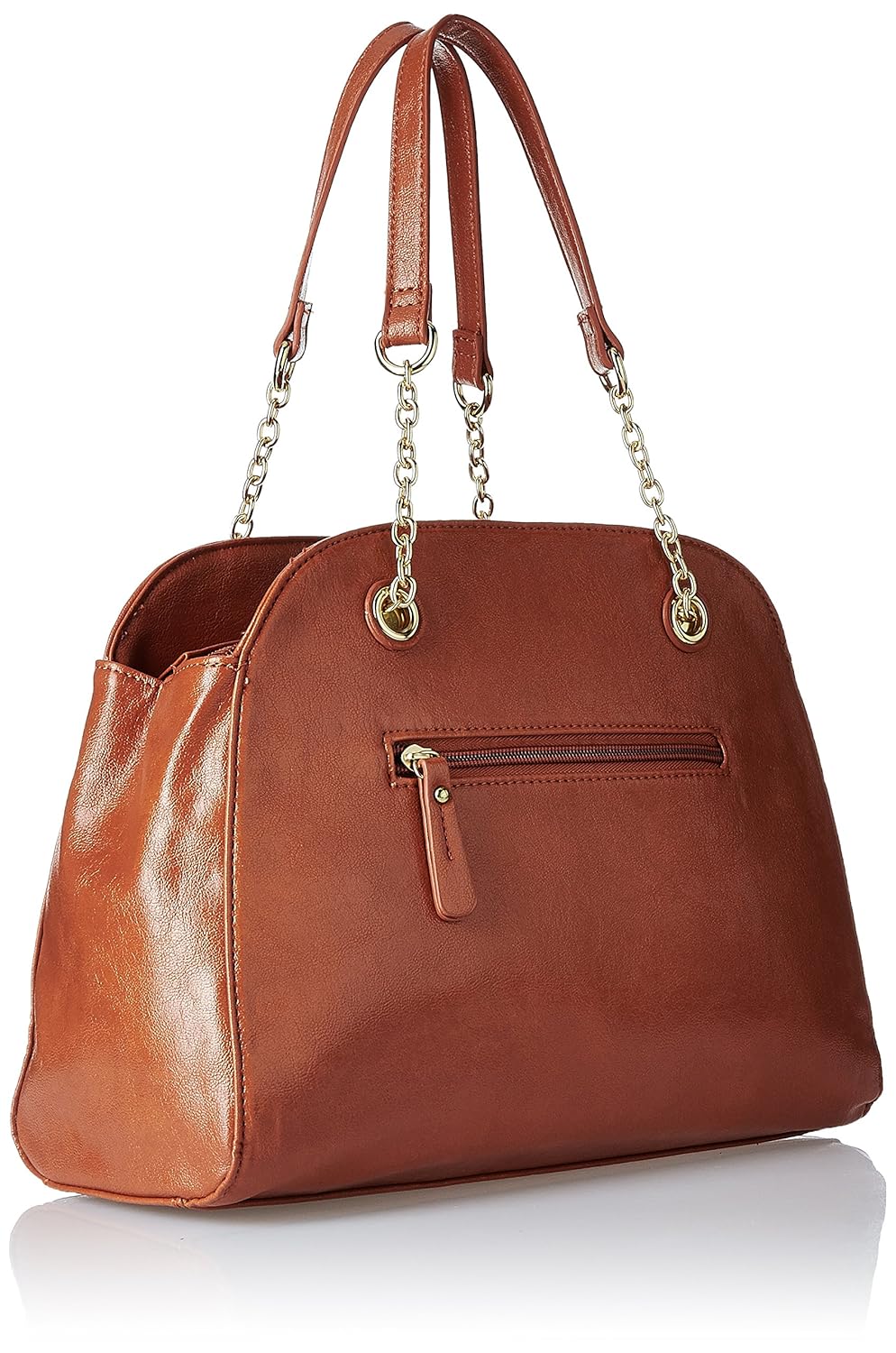 caprese women's monica satchel (rust)